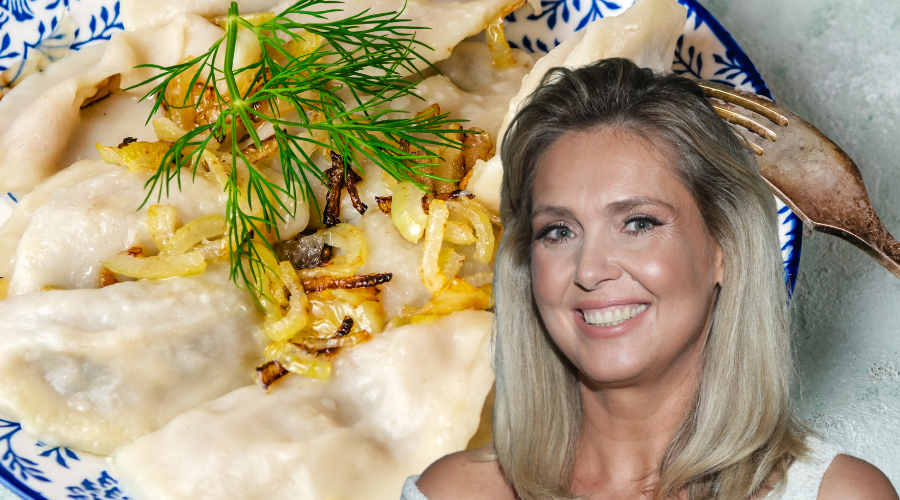 Jak Ewa Wachowicz robi pierogi z kapustą i grzybami?
