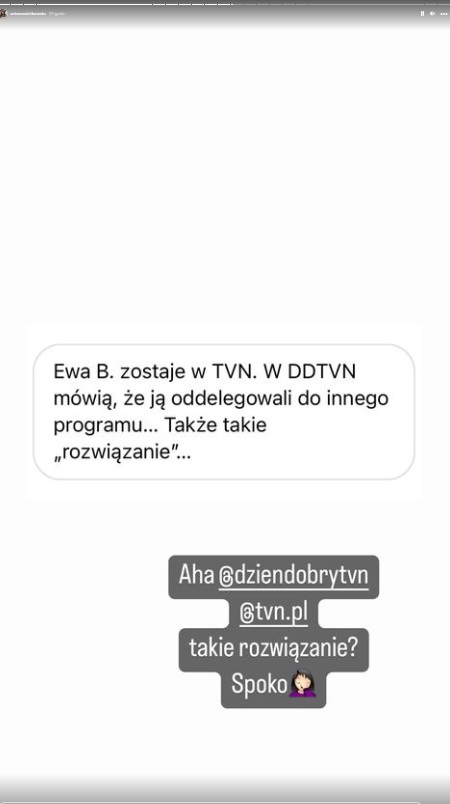 Anny Wendzikowskiej była ofiarą mobbingu w TVN-ie