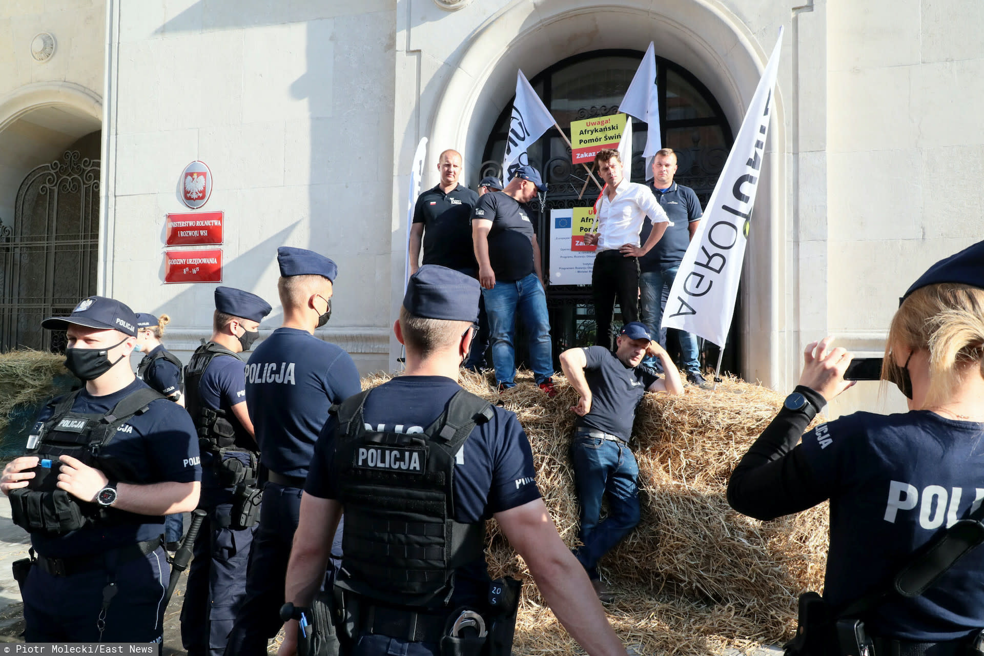 Agrounia na czele z Michałem Kołodziejczakiem zapowiada protest rolników, a wraz z nim całkowitą blokadę w kilku miastach