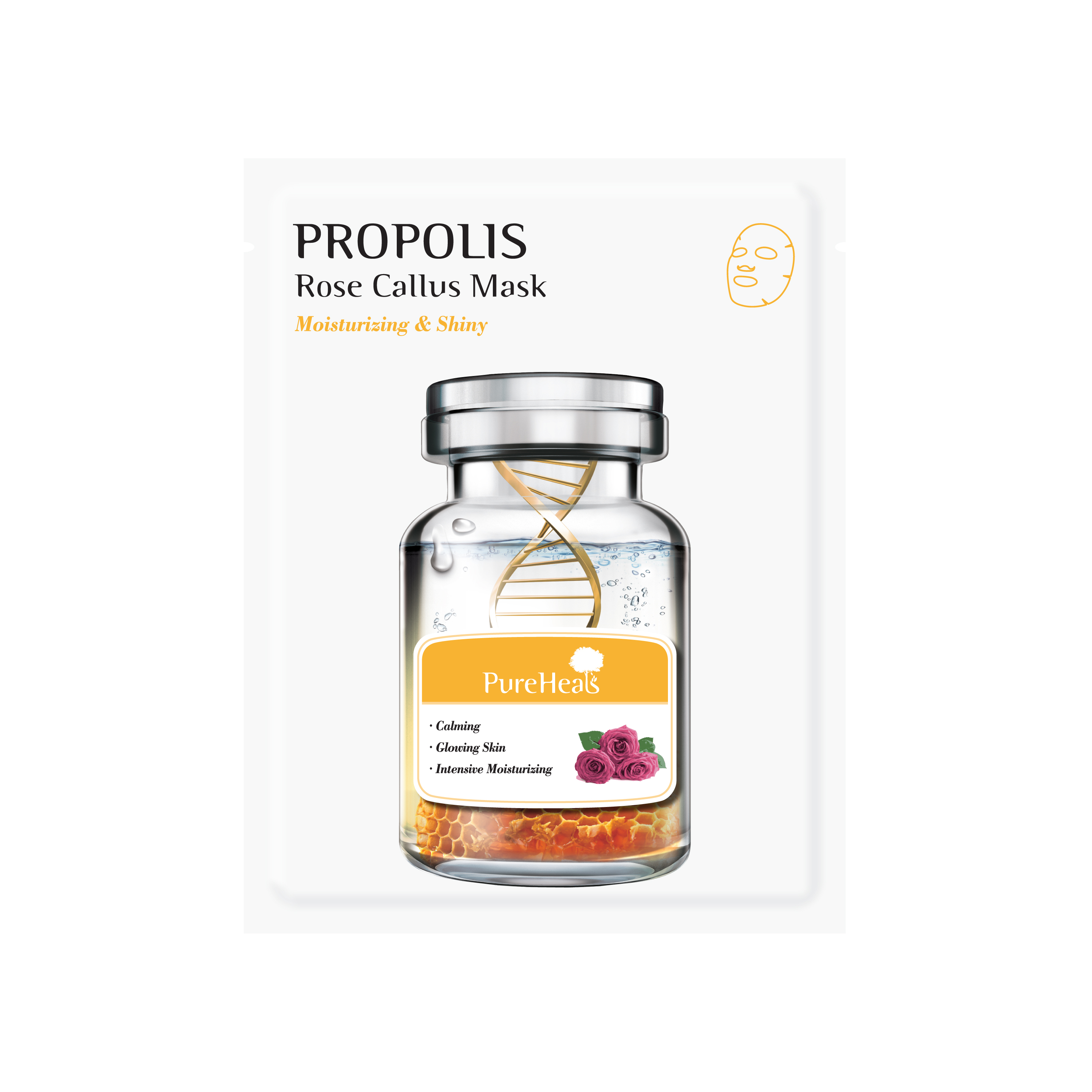 Propolis Rose Callus Mask