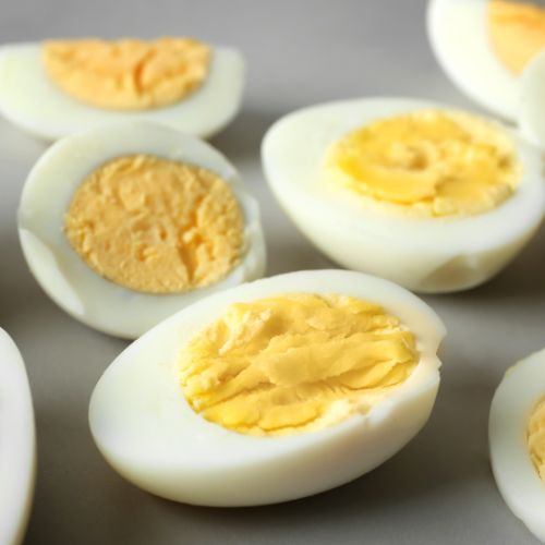 Jajka ugotowane na twardo