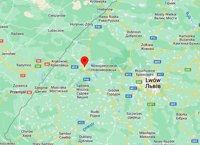 Atak rakietowy niedaleko Lwowa i polskiej granicy