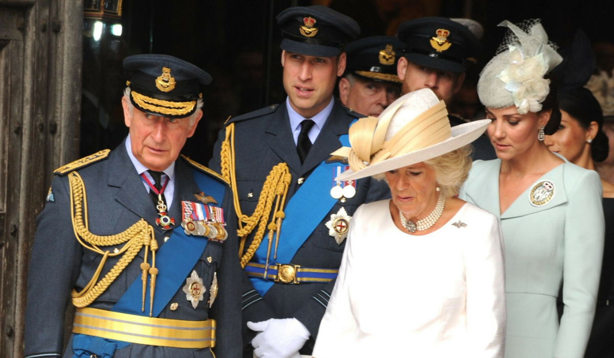 Brytyjska rodzina królewska, Obchody stulecia RAF, fot. Terry Scott/SilverHub/REX/Shutterstock/EAST NEWS