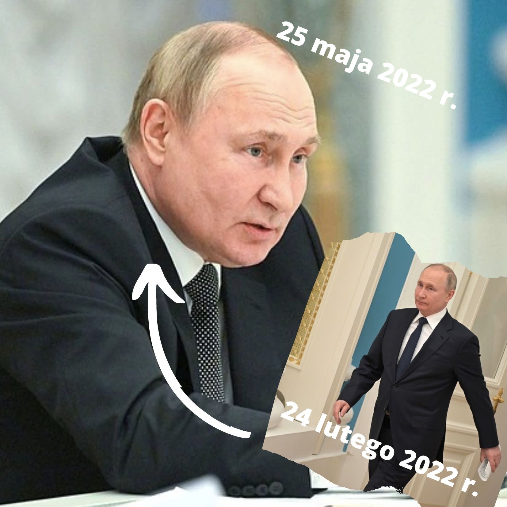 Diametralna zmiana Putina w kilka tygodni