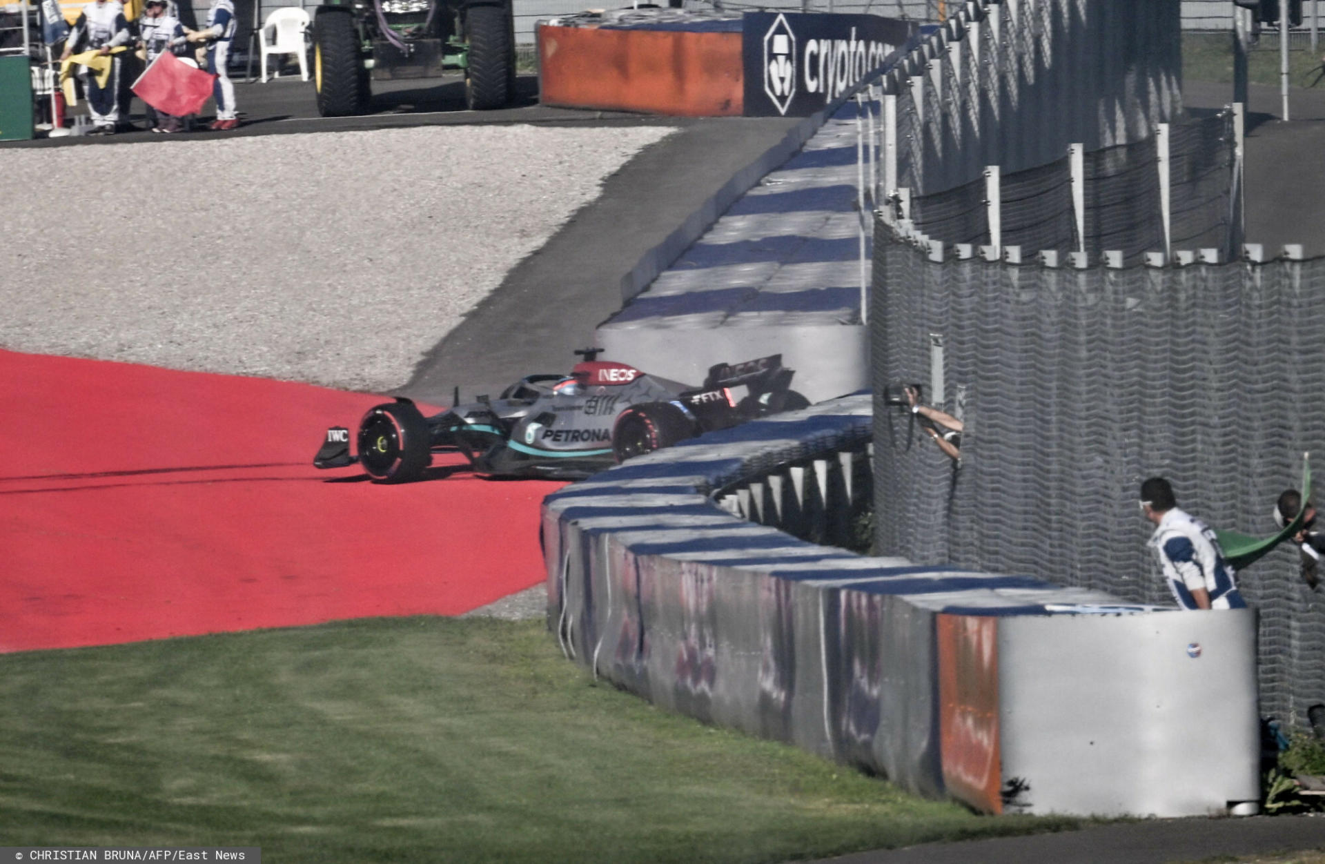 Lewis Hamilton miał problemy w kwalifikacjach do Grand Prix Austrii / CHRISTIAN BRUNA/AFP/East News