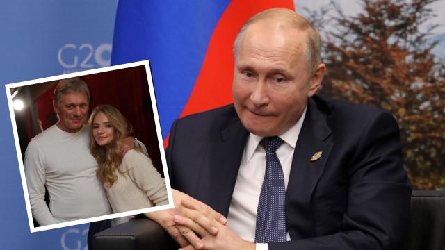 Córka rzecznika Kremla narzeka na nałożone na nią sankcje