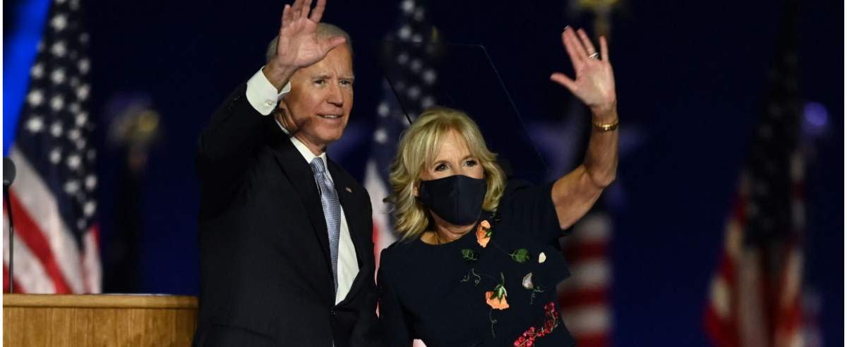 Joe Biden ze swoją żoną