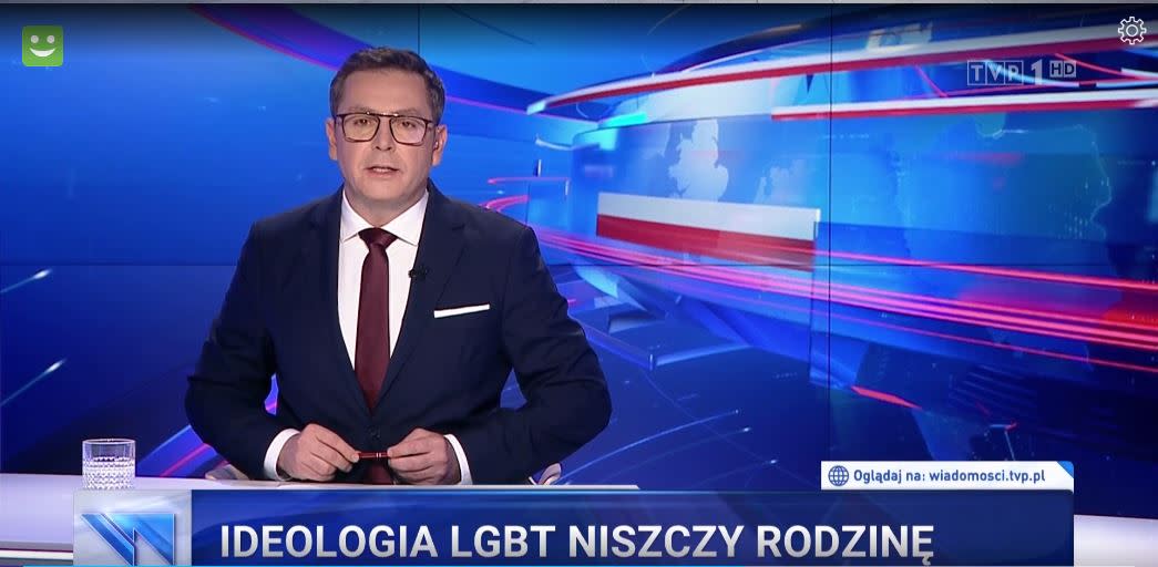 Wiadomości TVP  TVN