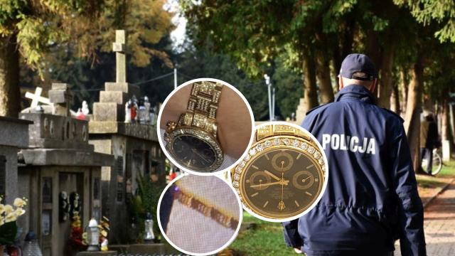 Łódź. Cmentarny złodziej poszukiwany, wyznaczono wysoką nagrodę