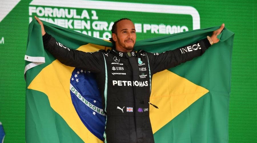 Lewis Hamilton Formuła 1 Grand Prix Brazylii