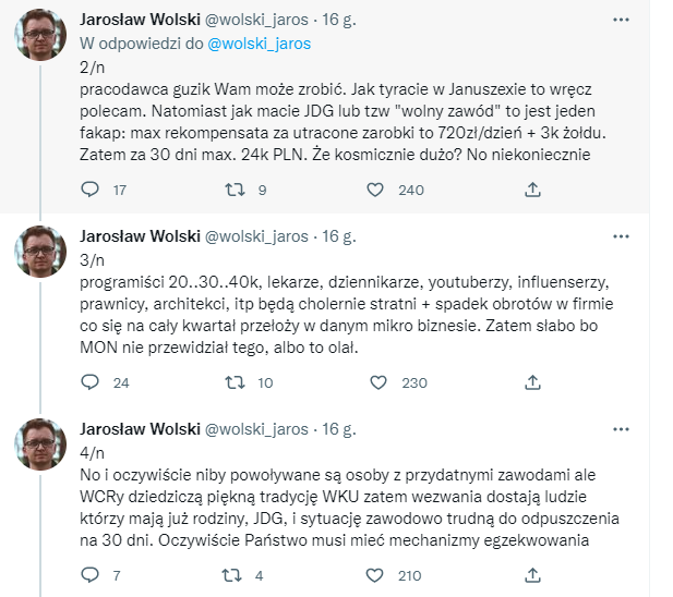 Jarosław Wolski Twitter 2