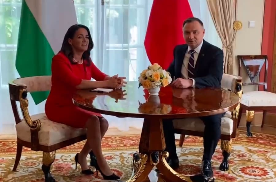 wizyta prezydent Węgier w Polsce