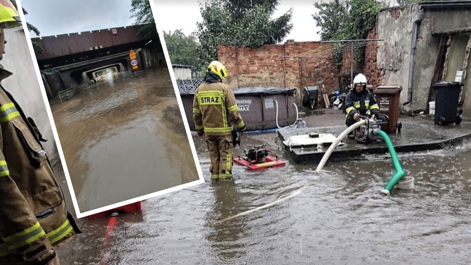 Burze i powódź błyskawiczna na Śląsku. Najgorzej jest w Sosnowcu i Katowicach