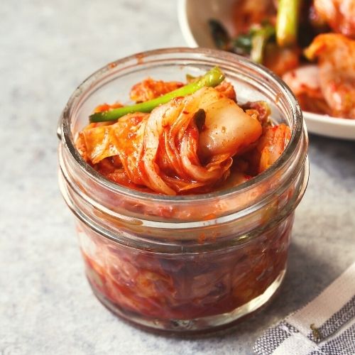 Kimchi w słoiku