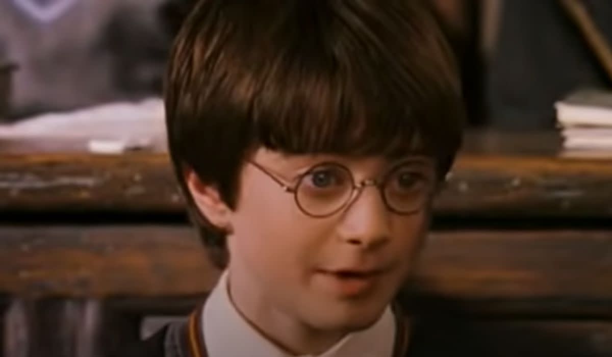 Harry Potter, fot. kadr z filmu "Harry Potter i Kamień Filozoficzny"