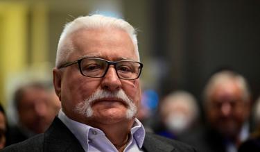 Lech Wałęsa fot. JOHN MACDOUGALL/AFP/East News