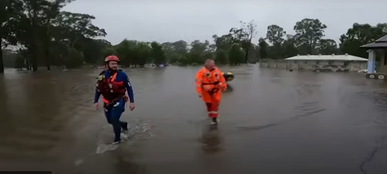 australia powodzie