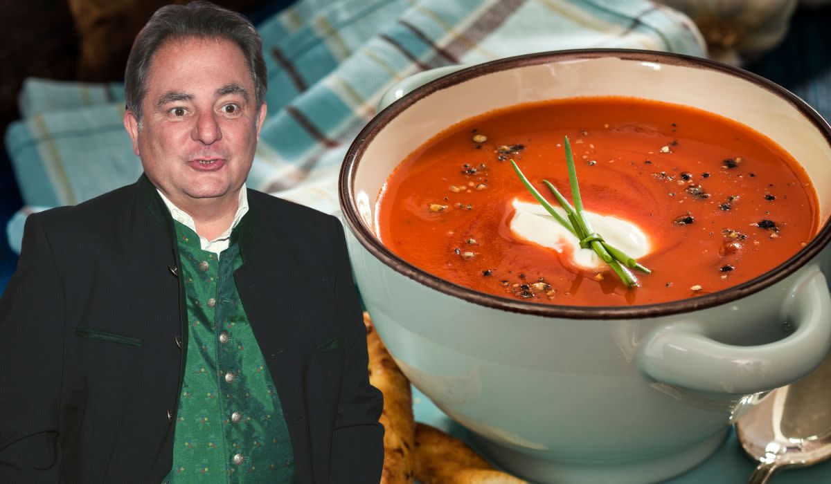 Aromatyczna zupa pomidorowa - prosty przepis Roberta Makłowicza