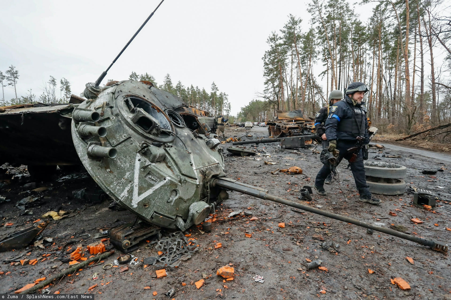 SBU przychwyciło kolejne rozmowy, Rosjanie przyznali się do wysadzenia czołgu