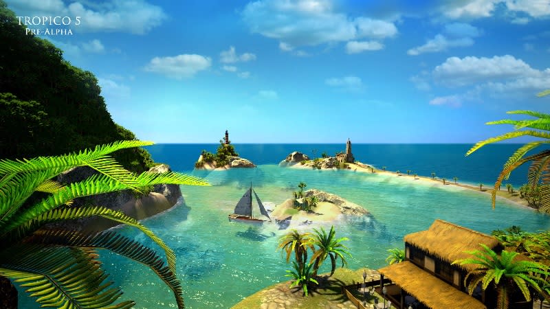 Tropico 5 widok na morze