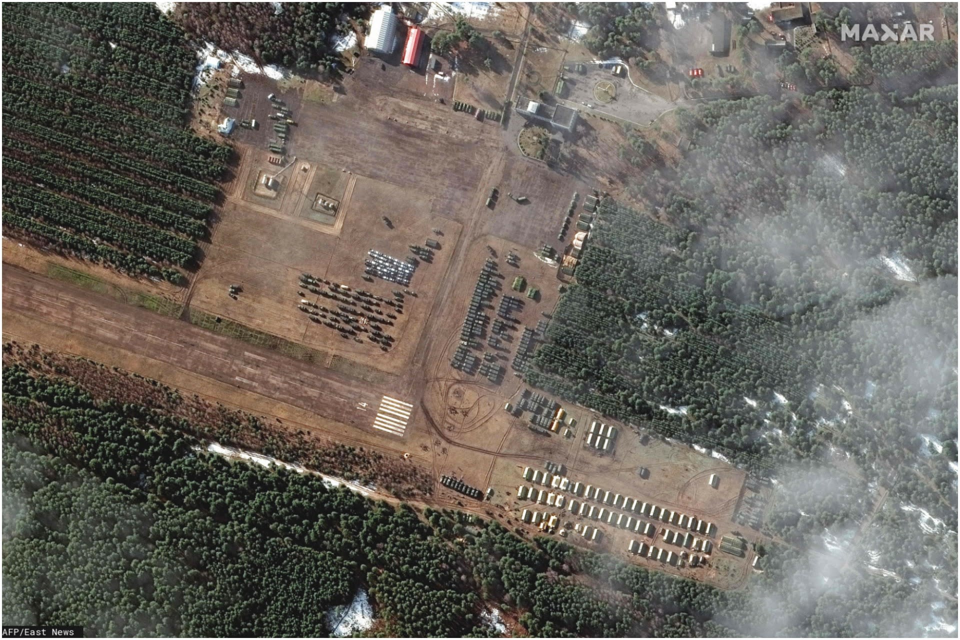 AFP PHOTO / Satellite image ?2022 Maxar Technologies
