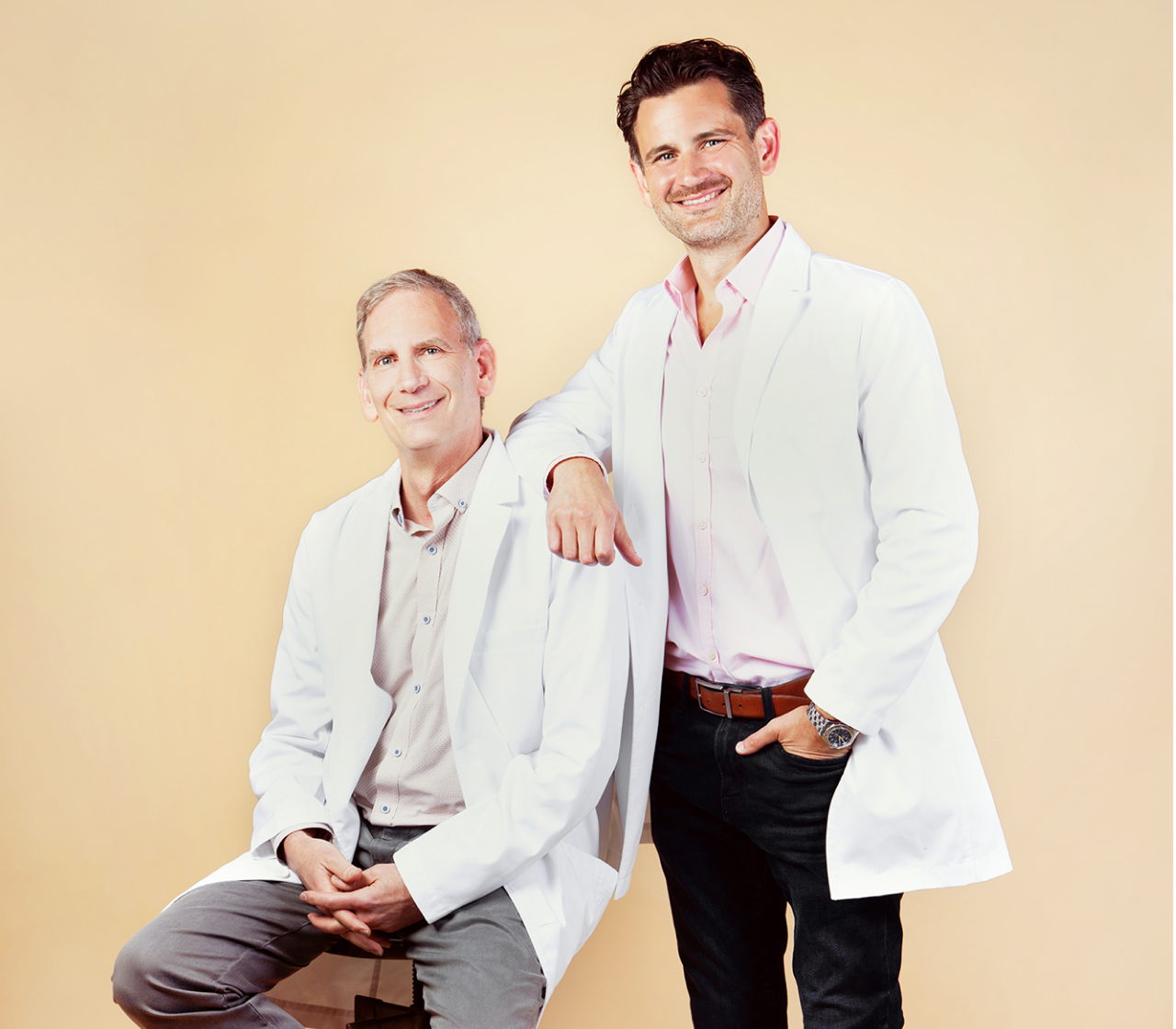 Dr. Marc Schlenoff and Dr. Chris Salierno