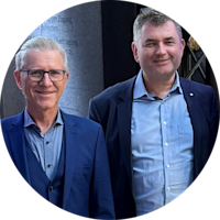 Detlef Sander und Sirko Scheffler