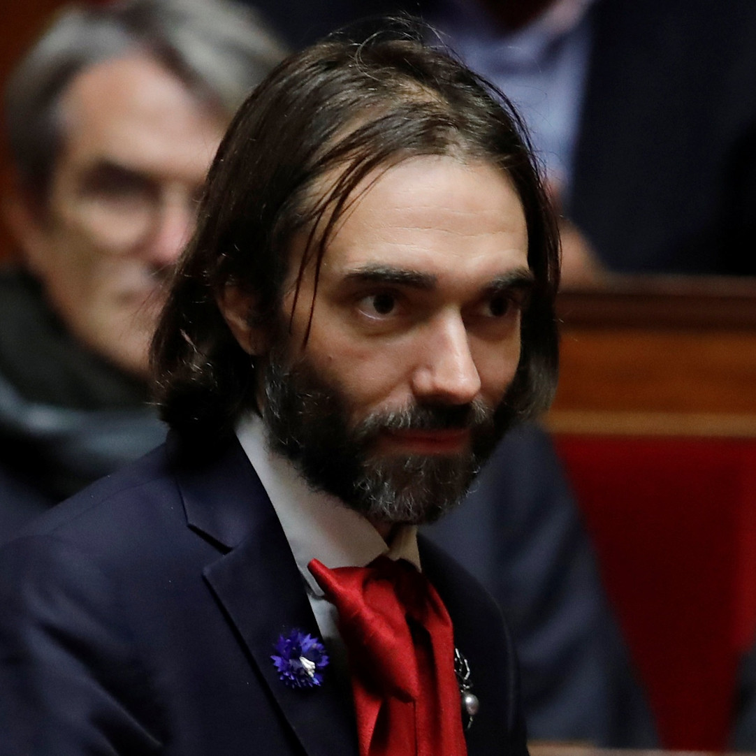 Porträt von Cédric Villani - Tagesspiegel Background