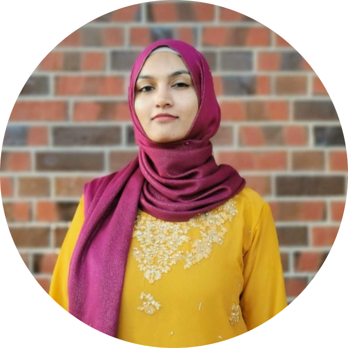 Porträt von Laila Zohaib Tagesspiegel Background