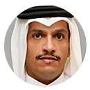 Mohammed bin Abdulrahman Al Thani, Außenminister von Katar und neuer Chef des Staatsfonds QIA