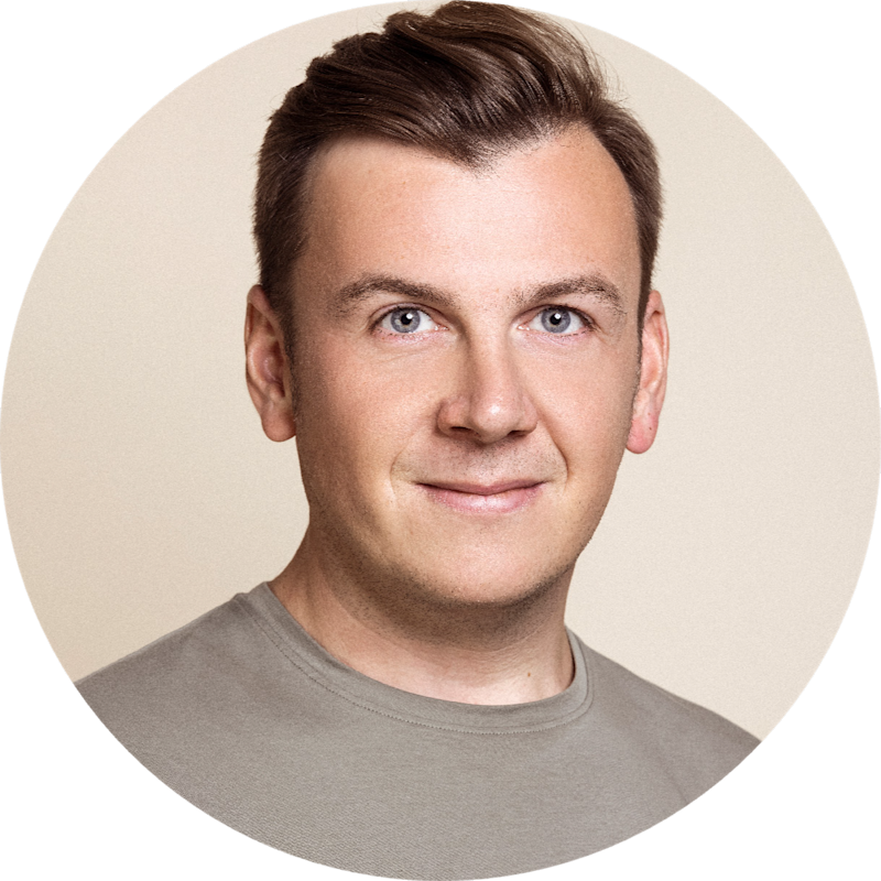 Porträt von Hermann Frank Tagesspiegel Background