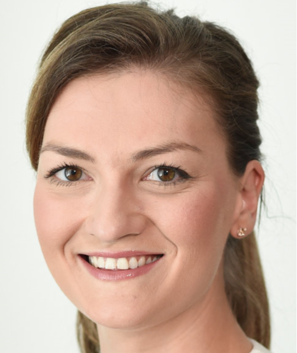 Porträt von Judith Gerlach - Tagesspiegel Background