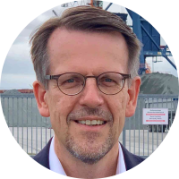 Frank Schnabel, Geschäftsführer der Schramm Group und der Brunsbüttel Ports GmbH