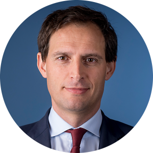 Porträt von Wopke Hoekstra Tagesspiegel Background