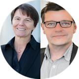 Claudia Eckert und Marian Margraf