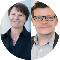 Claudia Eckert und Marian Margraf, Fraunhofer Cluster of Excellence Cognitive Internet Technologies (CCIT) 