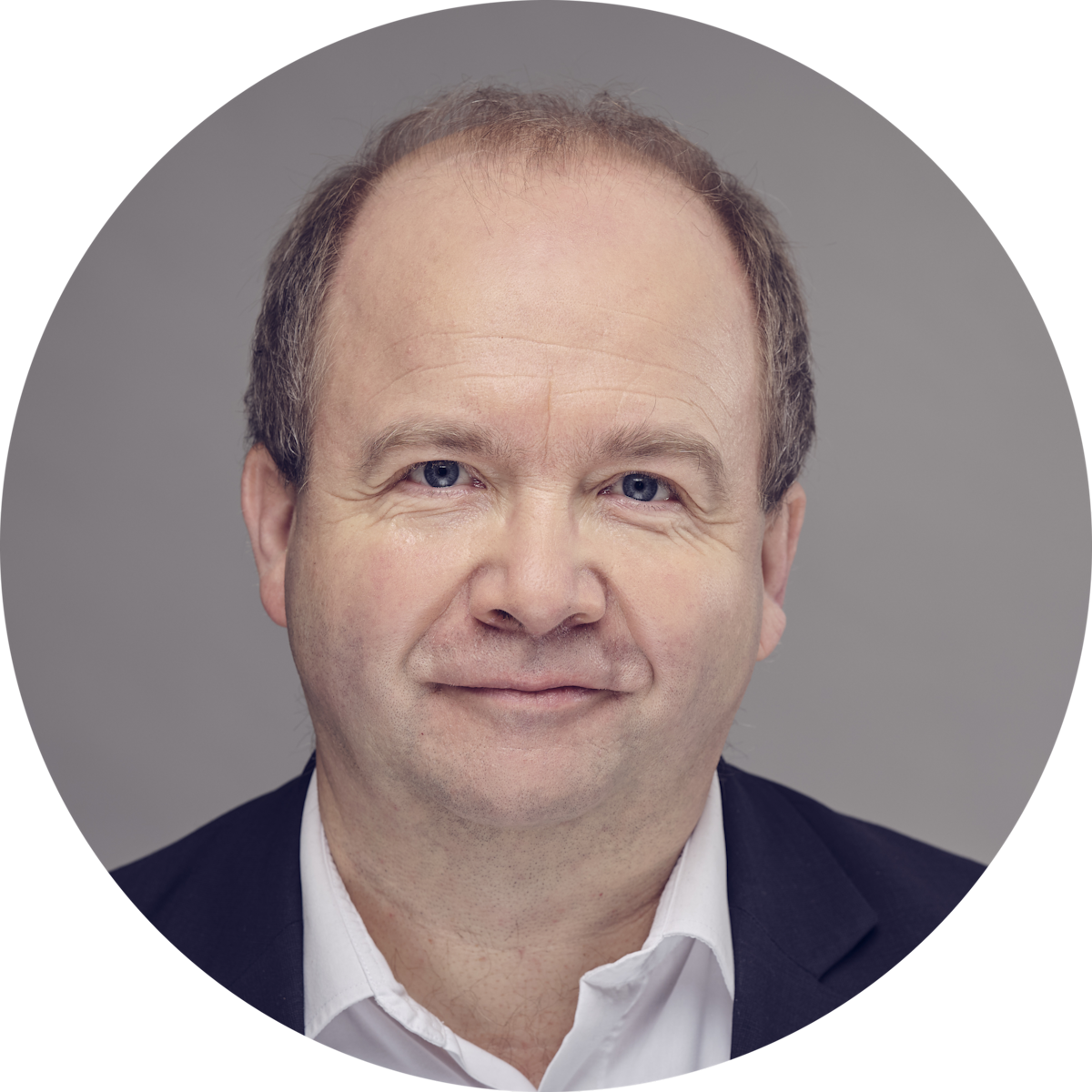 Porträt von Uwe Vogel Tagesspiegel Background