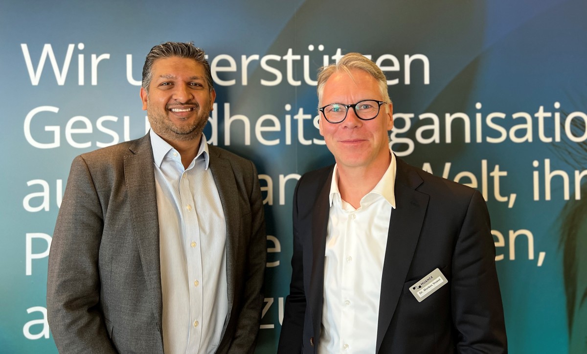 Umang Patel und Markus Vogel