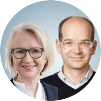 Regierungsberater Monika Schnitzer und Paul Heidhues