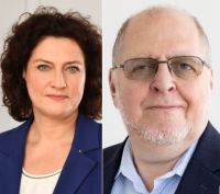 AOK-Vorstandsvorsitzende Carola Reimann, BKK-Dachverband-Vorstand Franz Knieps und der BMC-Vorstand