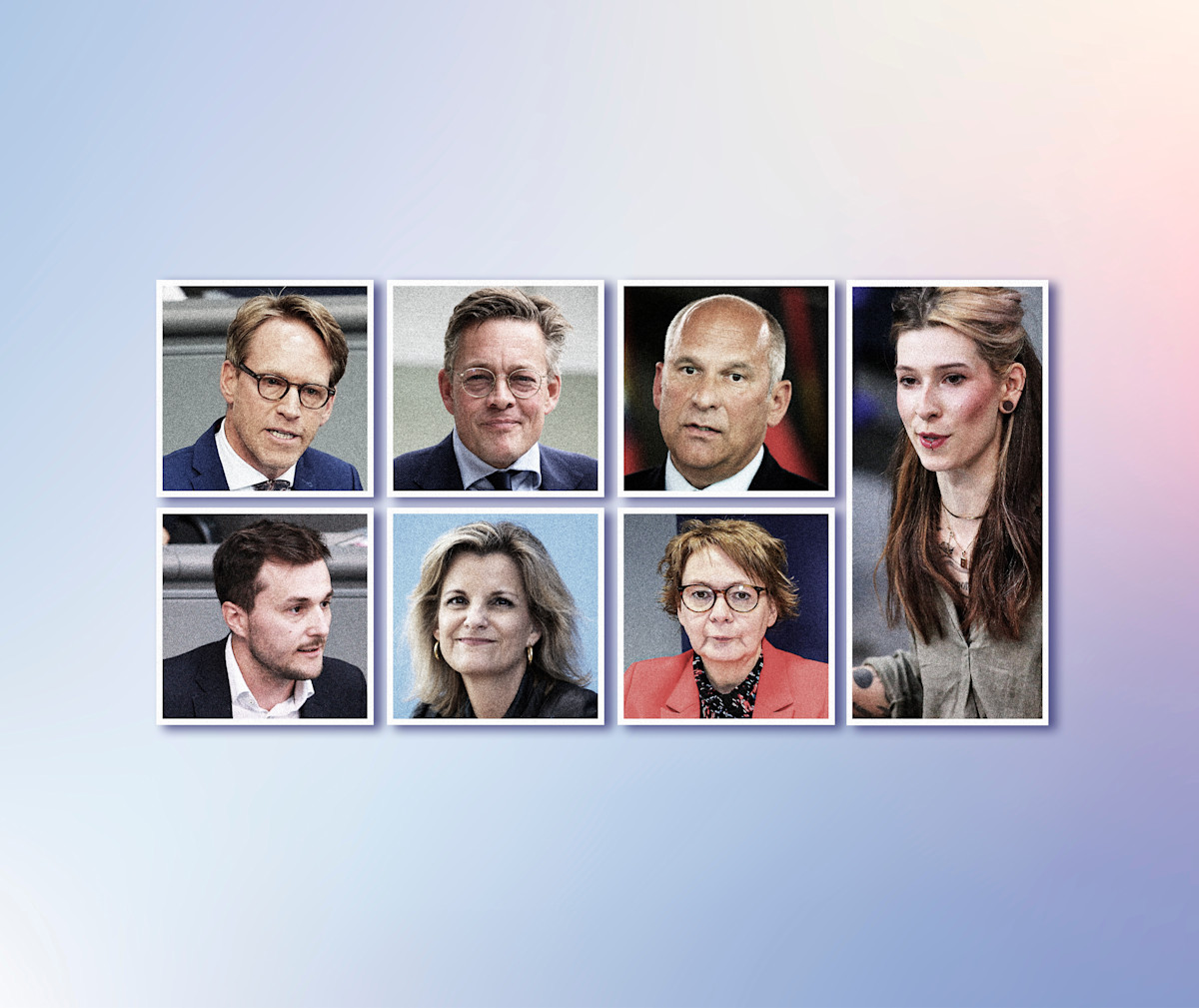 Marc Henrichmann, Konstantin von Notz, Roman Poseck, Donata Vogtschmidt, Johannes Schätzl, Daniela Ludwig, Daniela Behrens