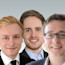 Philipp Sandner, Jonas Groß, Felix Bekemeier 