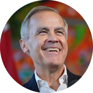 Porträt von Mark Carney - Tagesspiegel Background