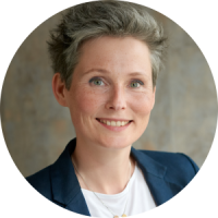 Carolin Friedemann, Geschäftsführerin der Initiative Klimaneutrales Deutschland (IKND)