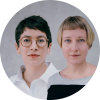 Julia Kloiber (l.) und Elisa Lindinger (r.), Gründerinnen von Superrr Lab