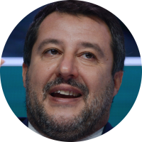 Matteo Salvini, Italienischer Verkehrsminister der Lega Nord