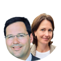 Laura Hassink, STM Journals, und Max Voegler, Elsevier