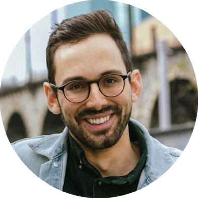 Porträt von Thomas Hug Tagesspiegel Background