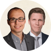 Maximilian Lindner und Sebastian Straub vom Institut für Innovation und Technik (iit)