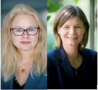 Grünen-Abgeordnete Kirsten Kappert-Gonther und Manuela Rottmann